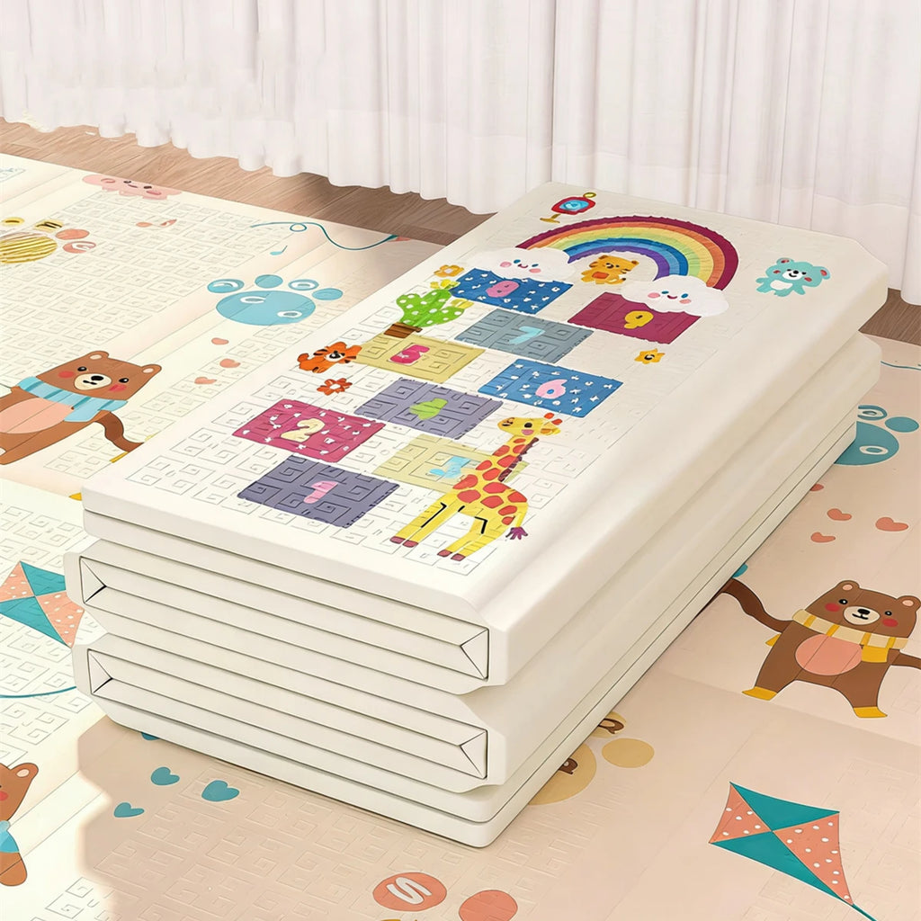 Foldable Children's Carpet Non-Toxic Baby Play Mat Educational in The Nursery Climbing Pad Kids Rug Activitys Games Toys 180*100