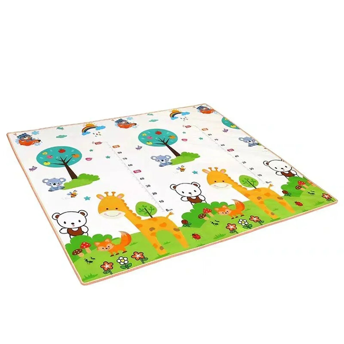Cute Little Deer Baby Play Mat Thicken 1cm/0.5cm Educational Carpets in The Nursery Climbing Pad Kids Rug Activitys Games Toys