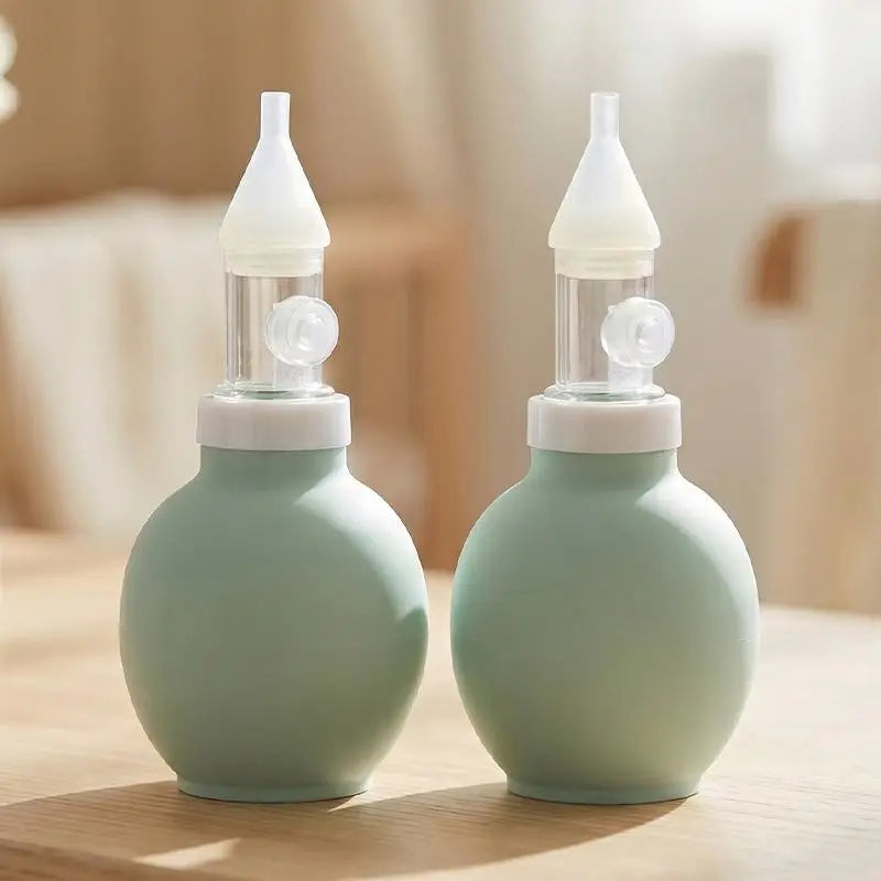 Nasal Aspirator with Anti-Back Flow Design Safe for Newborn Baby Use