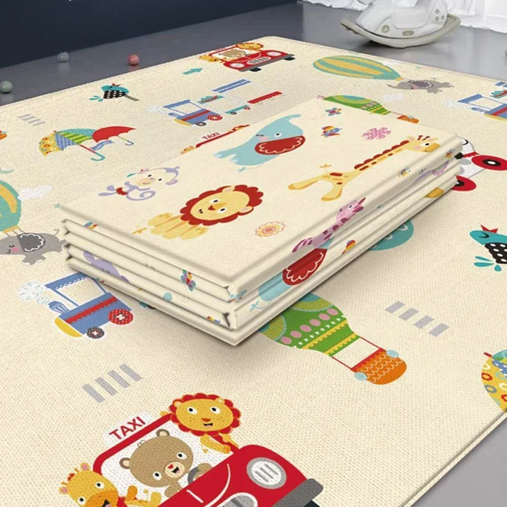 Foldable Children's Carpet Non-Toxic Baby Play Mat Educational in The Nursery Climbing Pad Kids Rug Activitys Games Toys 180*100