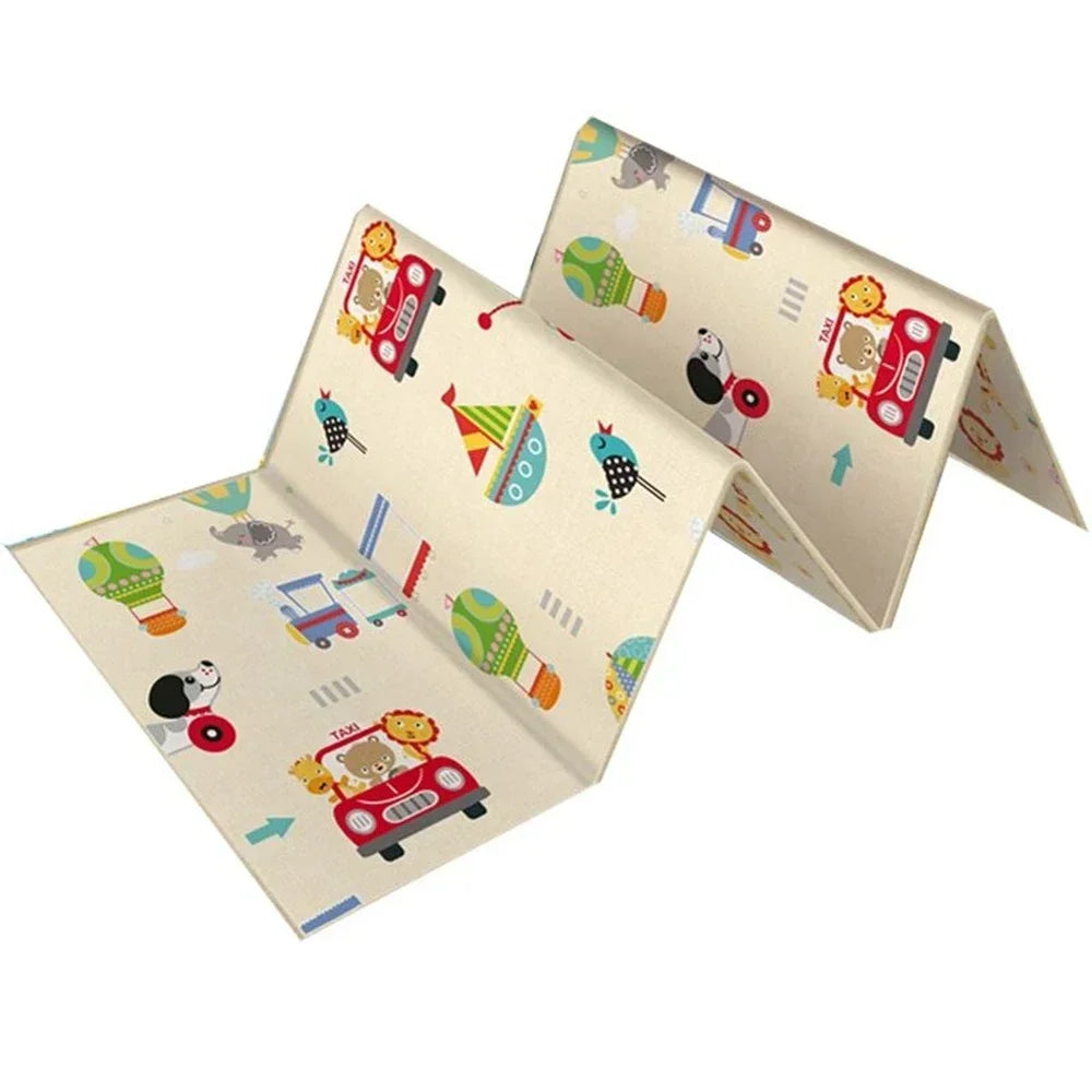 Foldable Children's Carpet Non-Toxic Baby Play Mat Educational in The Nursery Climbing Pad Kids Rug Activitys Games Toys 180*100