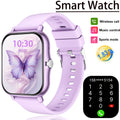 Latest Upgraded Fashion Design 1.83-inch Full-Screen Touchscreen Sports Smartwatch for Men and Women, Wireless Calling